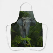 Olifant in het Oerwoud Schort (Voorkant)