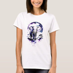 Olifant in mystiek Oerwoud T-shirt