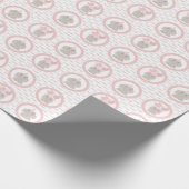 Olifant in verjaardagsfeesthoed cadeaupapier (Hoek)