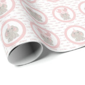 Olifant in verjaardagsfeesthoed cadeaupapier (Rol Hoek)