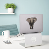 Olifant in Zuidoost-Azië Sticker (Laptop op bureau)