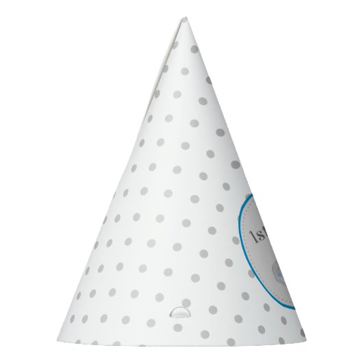 Olifant Jongen 1e 2e Eerste Verjaardag Kleine Pind Feesthoedjes (Links)