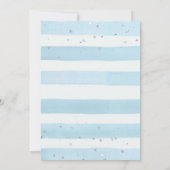 Olifant Jongens Baby Borrel Uitnodiging Olifant Th (Achterkant)