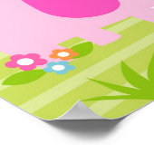 Olifant Jungle Dier Nursery Muur Kunst Print (Hoek)