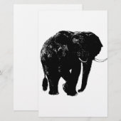 Olifant Kantoorartikelen Briefpapier (Voorkant / Achterkant)
