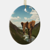 Olifant Keramisch Ornament (Rechts)