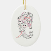  olifant keramisch ornament (Achterkant)