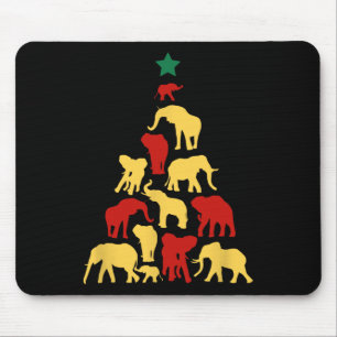 Olifant Kerstboom Zuid-Afrika Safari Dier Muismat