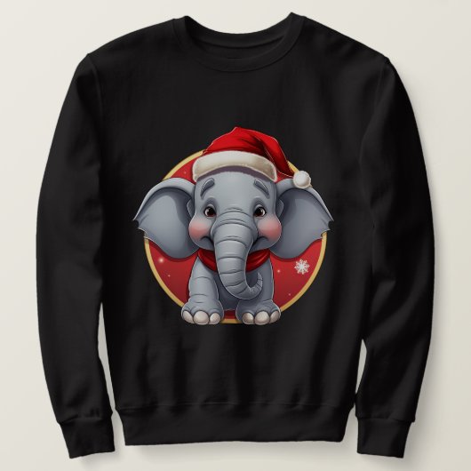 Olifant Kerstmis Trui (Design voorkant)
