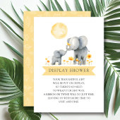Olifant Kisses Gift Display Douche Informatiekaartje