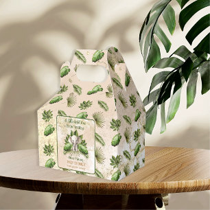 Olifant kleine wilde is op de weg Baby shower Bedankdoosjes