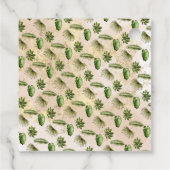 Olifant kleine wilde is op de weg Baby shower Bedankjes Labels (Achterkant)