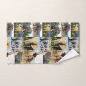 Olifant kleur foto bad handdoek (Handdoek)