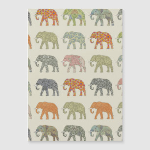 Olifant Kleurrijk Dier Patroon Modern