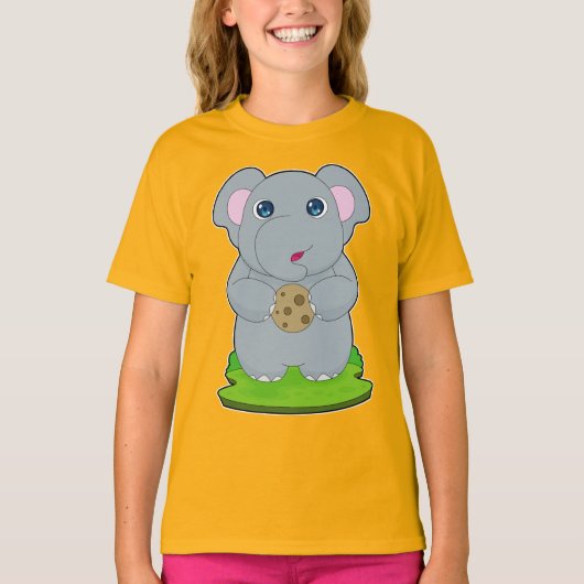 Olifant Koekje T-shirt (Voorkant)