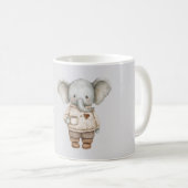 Olifant koffiekop koffiemok (Voorkant rechts)