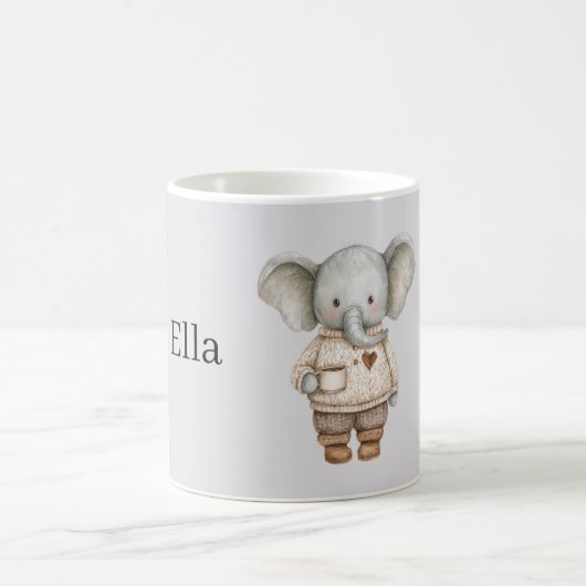 Olifant koffiekop koffiemok (Center)