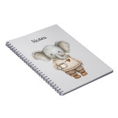 Olifant koffiekop notitieboek (Rechterzijde)