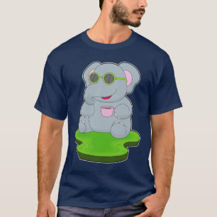 Olifant koffiekop t-shirt