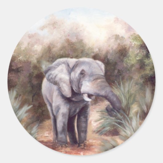 Olifant KOMT DOOR Sticker (Voorkant)