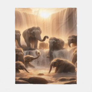 Olifant kudde fleece deken