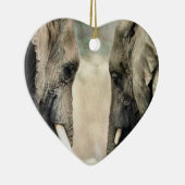 Olifant Kunst Wild Ornament (Rechts)