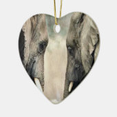 Olifant Kunst Wild Ornament (Links)
