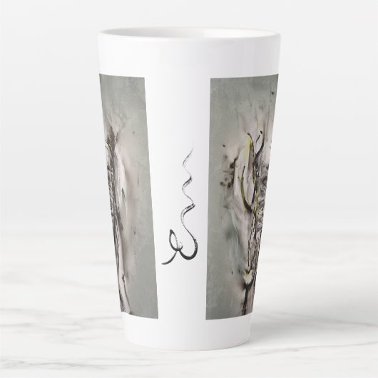 Olifant Latte Mok (Voorkant)