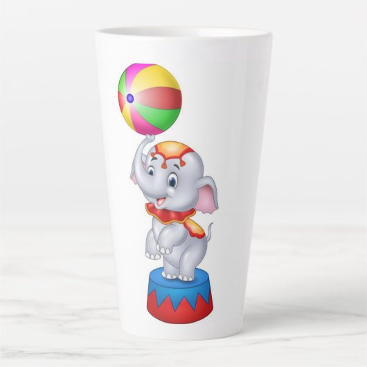 Olifant Latte Mok (Voorkant)