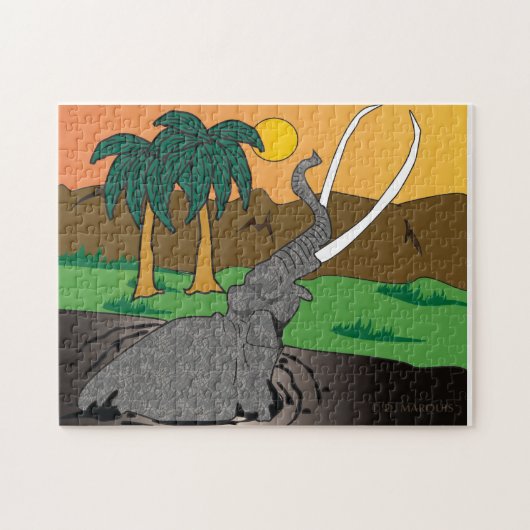 OLIFANT LEVEN PUZZEL (Horizontaal)