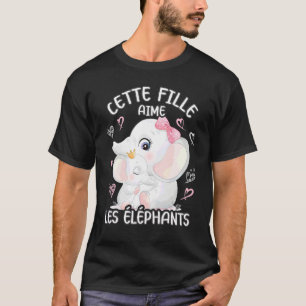 Olifant Liefde Moeder Olifant En Baby Jeugd T-shirt