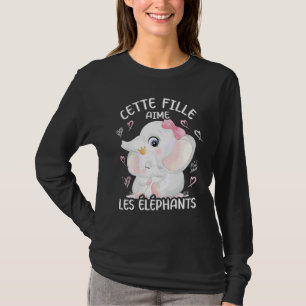 Olifant Liefde Moeder Olifant En Baby Jeugd T-shirt