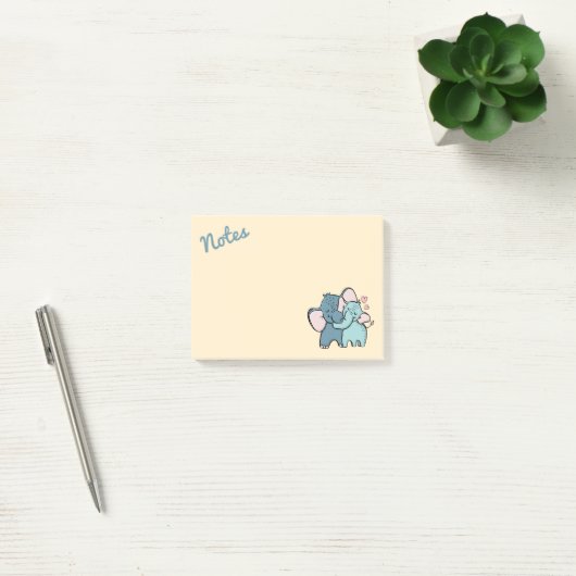 Olifant liefde post-it notities post-it® notes (Kantoor)