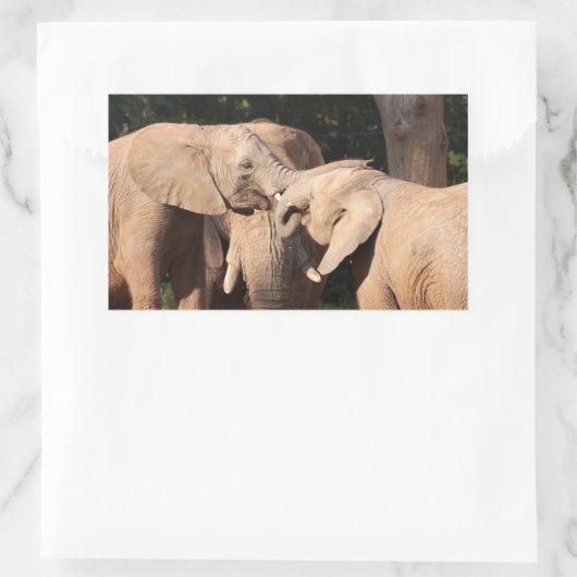 Olifant Liefde Stickers (Tas)