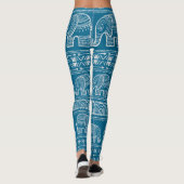  olifant Lijst illustratie Leggings (Achterkant)