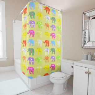 Olifant Lucky Douchegordijn