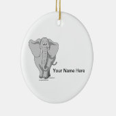 Olifant - Mannelijk Keramisch Ornament (Rechts)