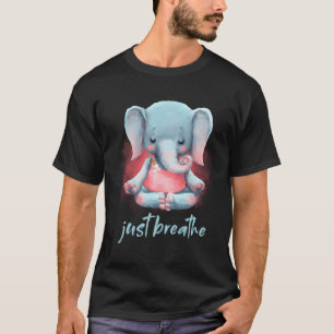 Olifant Meditatie Ganesha T-shirt Pilates Yoga Ani