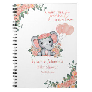 Olifant Meisje Baby Borrel Notitieboek