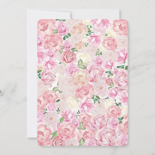 Olifant Meisje Douche Woorden van wijsheid Kaart (Achterkant)