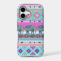 Olifant met Azteekse patroon