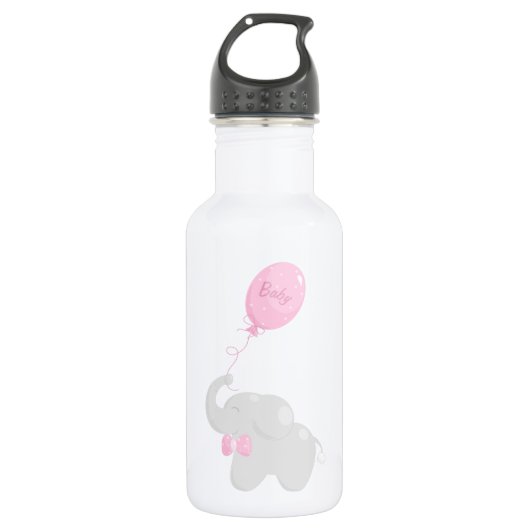 Olifant met ballon waterfles (Voorkant)