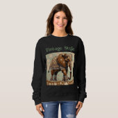  olifant met Batik T-shirt (Voorkant volledig)