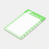 Olifant met Daisy Pattern Post-it® Notes (Schuin)