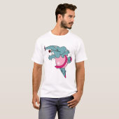 olifant met een schattige ballet ballerina in tutu t-shirt (Voorkant volledig)