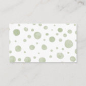 Olifant met groene ballon display informatiekaartje (Achterkant)