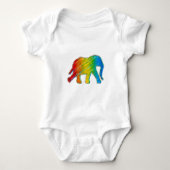 Olifant met Pixels Romper (Voorkant)