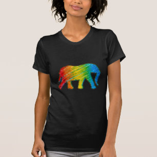 Olifant met Pixels T-shirt