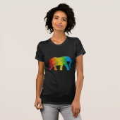Olifant met Pixels T-shirt (Voorkant volledig)