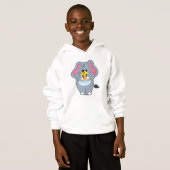 Olifant met Pizza (Voorkant volledig)